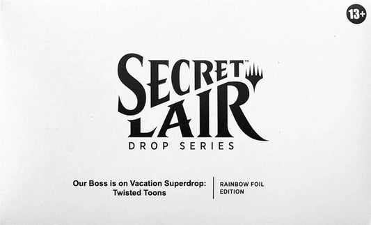 Secret Lair Drop: Our Boss is on Vacation Superdrop: Twisted Toons - Rainbow Foil Edition - Secret Lair Drop Series (SLD)