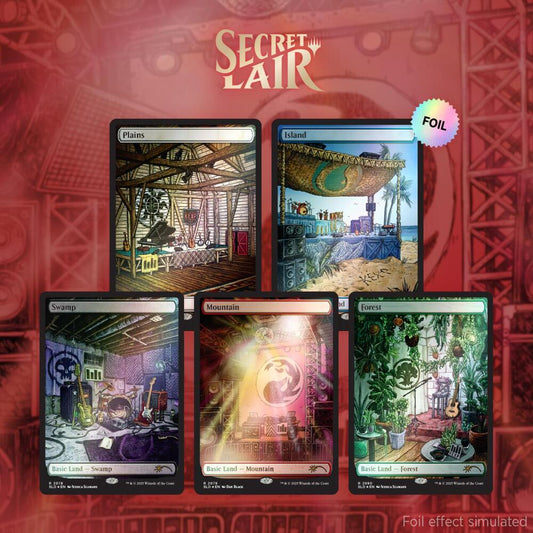 Secret Lair Drop: KEXP: Where the Music Matters - Rainbow Foil Edition - Secret Lair Drop Series (SLD)