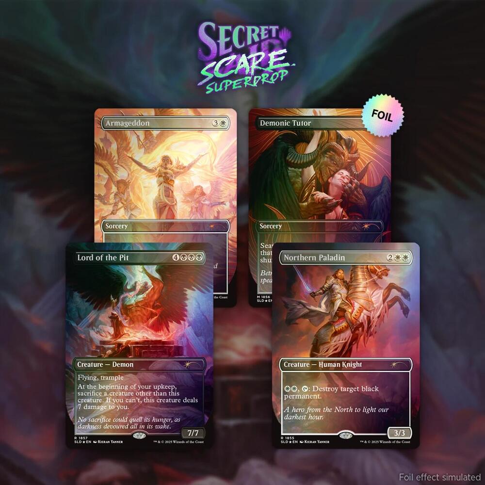 Secret Lair Drop: Artist Series: Kieran Yanner - Rainbow Foil Edition