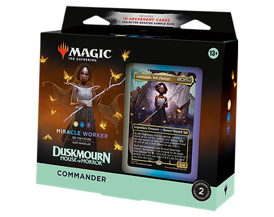 Magic: The Gathering Duskmourn Commander Deck - Miracle Worker
