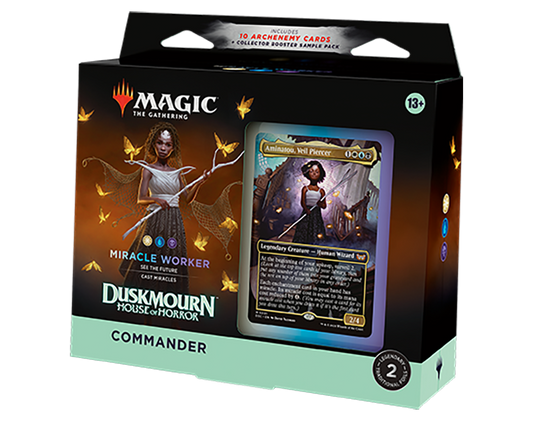 Magic: The Gathering Duskmourn Commander Deck - Miracle Worker