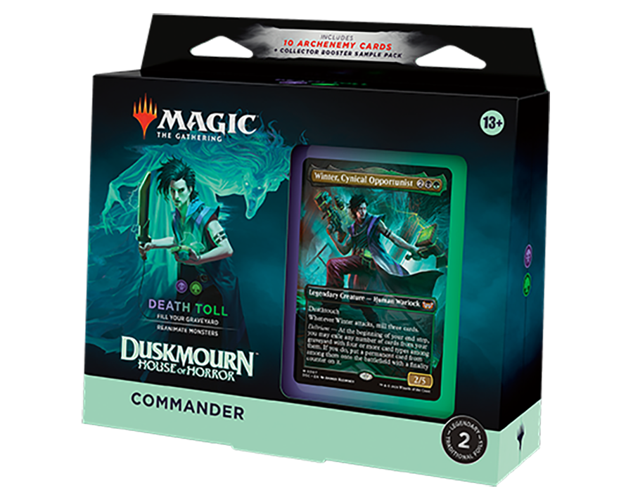 Magic: The Gathering Duskmourn Commander Deck - Death Toll