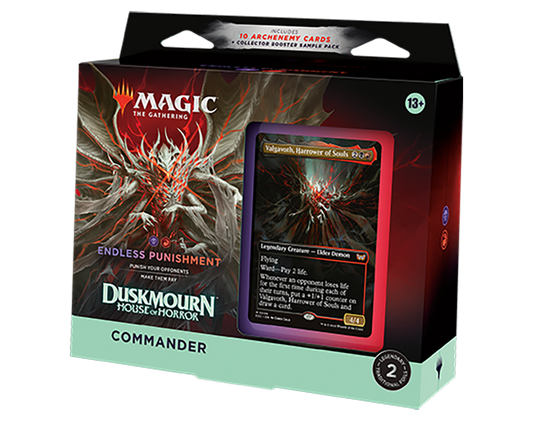 Magic: The Gathering Duskmourn Commander Deck - Endless Punishment