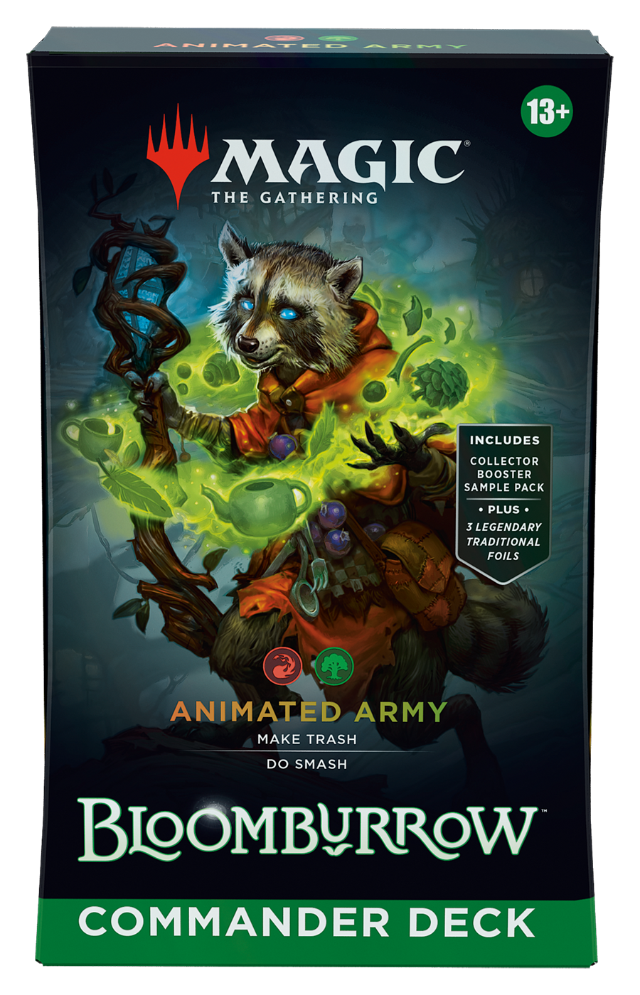 Magic: The Gathering Bloomburrow Commander Deck - Animated Army
