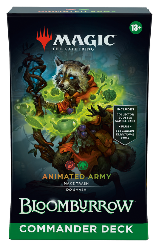Magic: The Gathering Bloomburrow Commander Deck - Animated Army