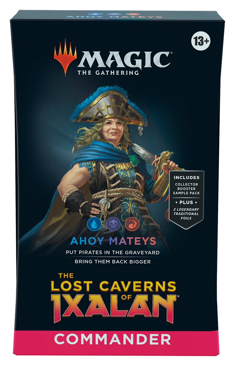 Magic: The Gathering Lost Caverns of Ixalan Commander Deck Case (All 4 Decks)