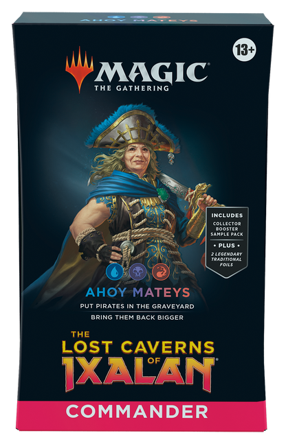 Magic: The Gathering Lost Caverns of Ixalan Commander Deck Case (All 4 Decks)