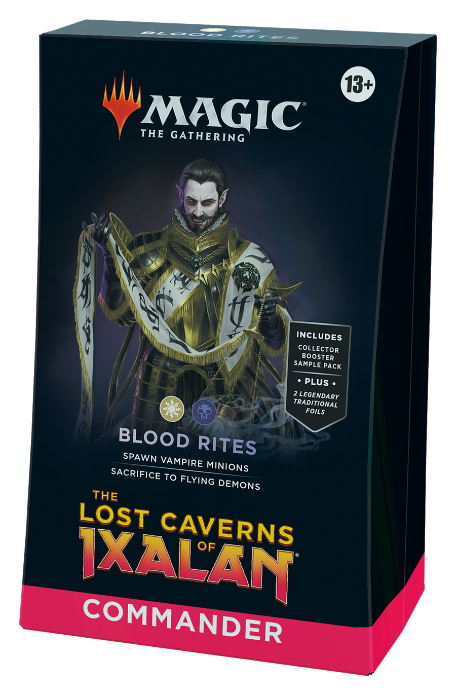 Magic: The Gathering Lost Caverns of Ixalan Commander Deck Case (All 4 Decks)