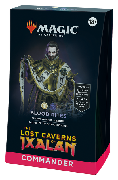 Magic: The Gathering Lost Caverns of Ixalan Commander Deck Case (All 4 Decks)