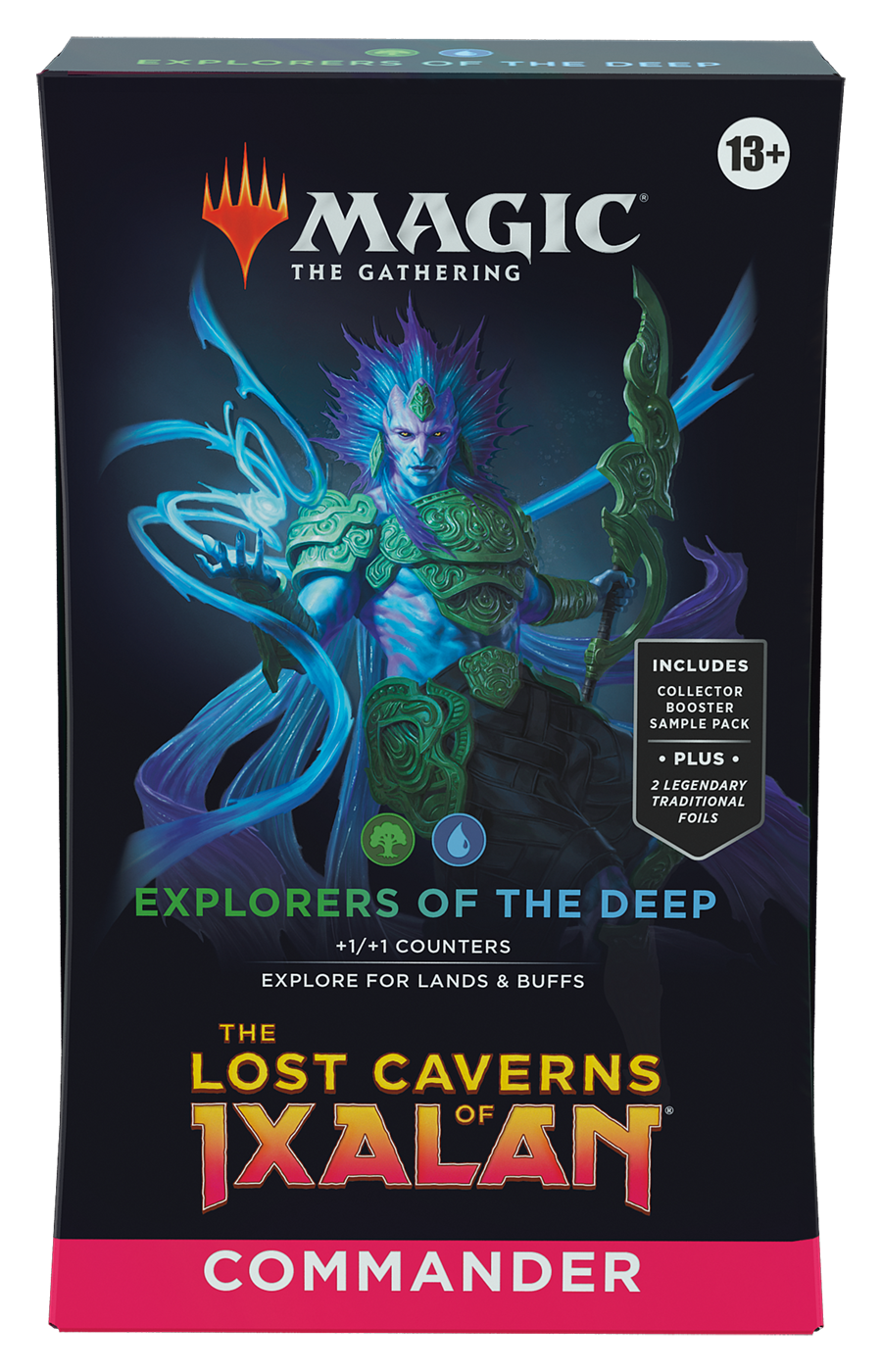 Magic: The Gathering Lost Caverns of Ixalan Commander Deck Case (All 4 Decks)