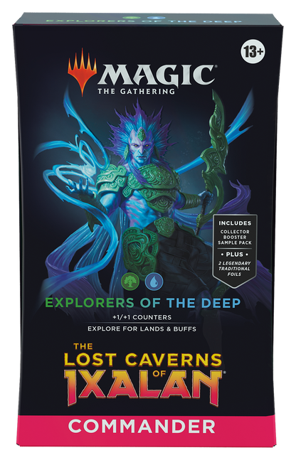 Magic: The Gathering Lost Caverns of Ixalan Commander Deck Case (All 4 Decks)