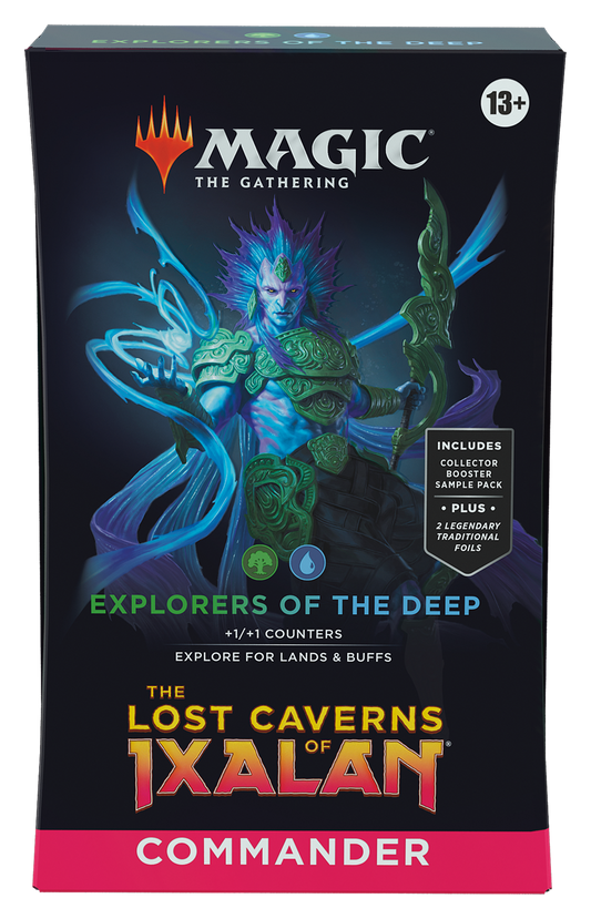 Magic: The Gathering Lost Caverns of Ixalan Commander Deck - Explorers of the Deep