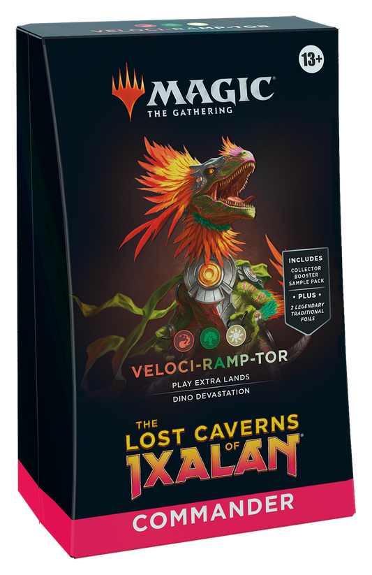 Magic: The Gathering Lost Caverns of Ixalan Commander Deck Case (All 4 Decks)