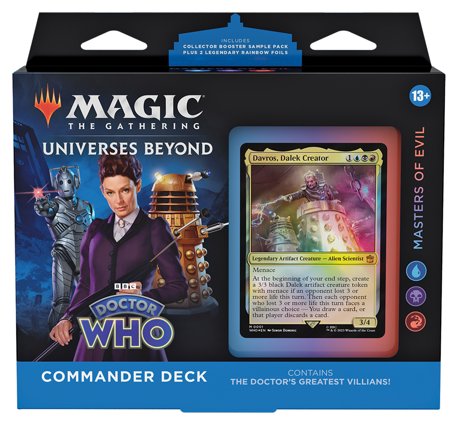 Magic: The Gathering Universes Beyond: Doctor Who Commander Deck Masters of Evil