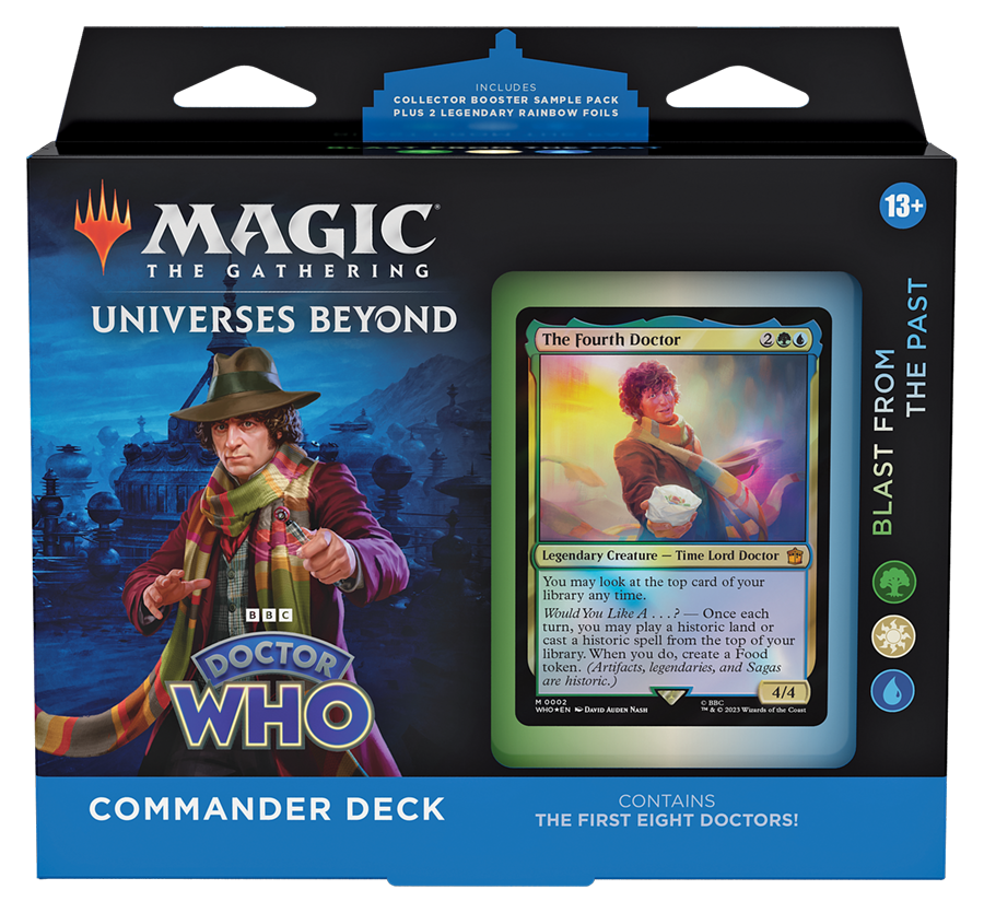 Magic: The Gathering Universes Beyond: Doctor Who Commander Deck Blast From The Past