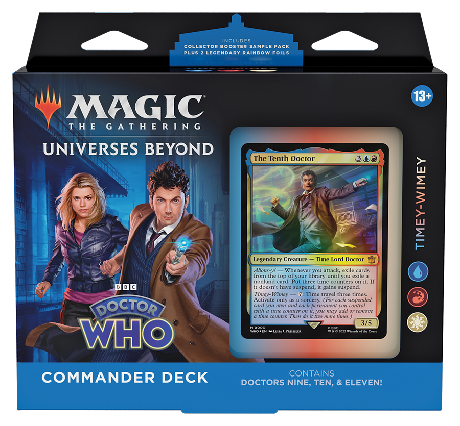 Magic: The Gathering Universes Beyond: Doctor Who Commander Deck Timey Wimey