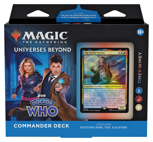 Magic: The Gathering Universes Beyond: Doctor Who Commander Deck Timey Wimey