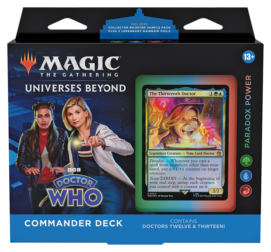 Magic: The Gathering Universes Beyond: Doctor Who Commander Deck Paradox Power