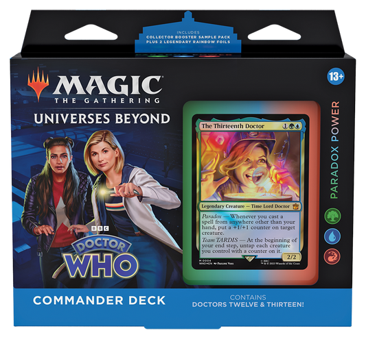 Magic: The Gathering Universes Beyond: Doctor Who Commander Deck Paradox Power